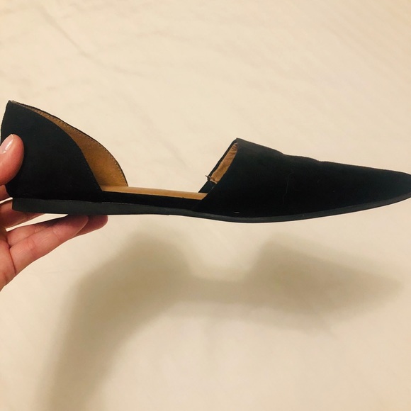 Black Pointy flats 🥿 from Forever 21, size 7.5. - Picture 2 of 8